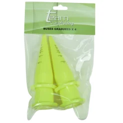 Appâts Et Fabrication - TEAM CARPFISHING Buses pour pistolet à bouillettes carpe graduees x 4