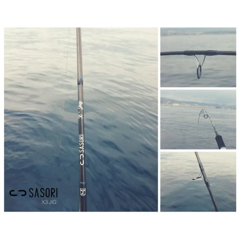 Pêche Aux Leurres|Découverte Pêche En Mer - SASORI Canne X3 Jig 1.90m 60-150g