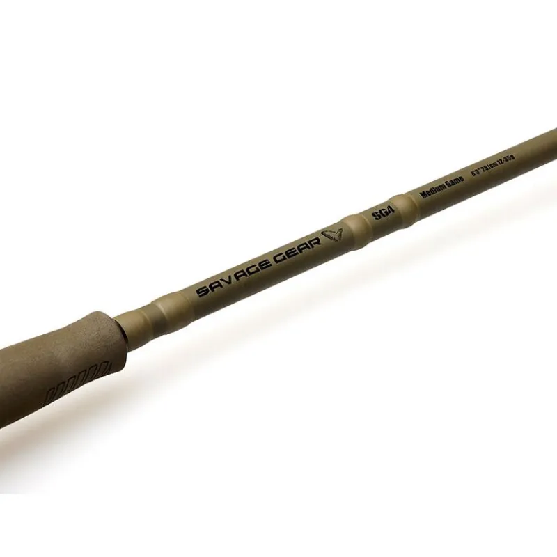 Cannes - SAVAGE GEAR Canne Spinning SG4 Medium Game 7'3 (2m21) m 12-35g