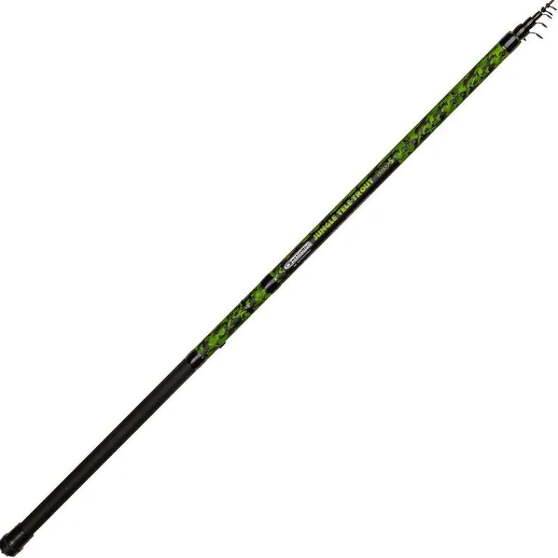 Cannes - GARBOLINO Canne Télescopique truite Jungle Tele 3.60m 30g max