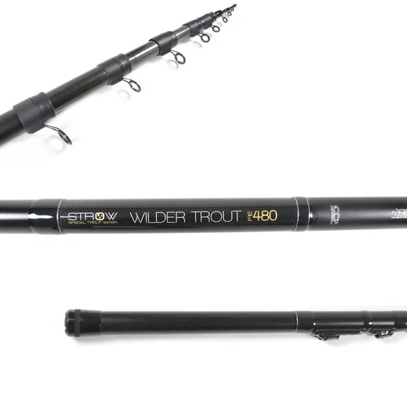 Cannes - STROW Canne Téléréglable Wilder Adjust Trout 4m80 (5-15g)