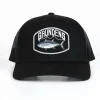 Casquettes, Bonnets Et Chapeaux - GRUNDENS Casquette Bluefin Trucker Solid Black