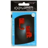 Equipements|Montages / Hameçons - EXPLORER TACKLE Clip Baloon Float x2