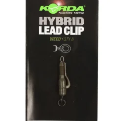Acc.Montages/Hameçons - KORDA Clip plomb carpe hybrid lead clip (x5)