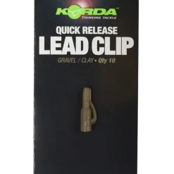 Acc.Montages/Hameçons - KORDA Clip plomb carpe quick release lead clips - 10 stuck