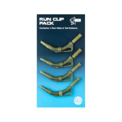 Acc.Montages/Hameçons - NASH Clip Plombs Run Clip Pack