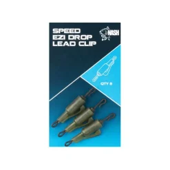 Acc.Montages/Hameçons - NASH Clip Plombs Speed Ezi Drop Lead Clip