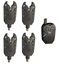 Détection - HOOGENDIJK Coffret 4 Détecteurs + Centrale Black Diamond Alarm Set 4+1
