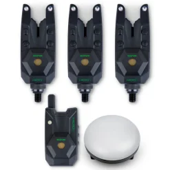 Détection - SONIK Coffret 3 détecteurs + 1 centrale + 1 lampe bivvy HeroX