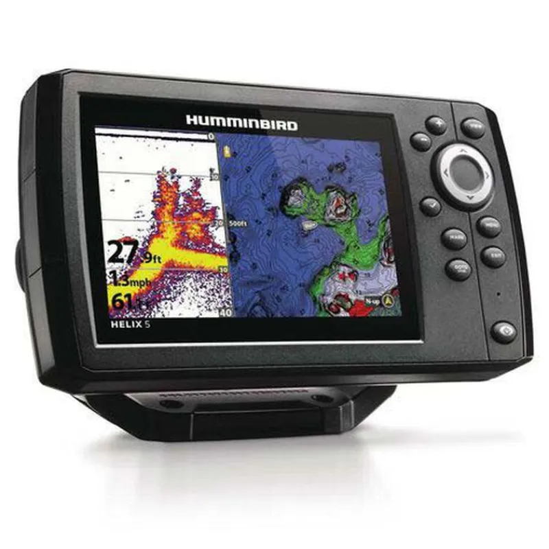 Électronique - HUMMINBIRD Combiné Helix 5 G3 Chirp Sonde Tableau Arrière et Température