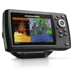 Électronique - HUMMINBIRD Combiné Helix 5 G3 Chirp DI Sonde Tableau Arrière et Température