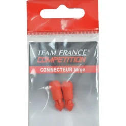 Montages Elastiques - TEAM FRANCE Connecteurs coup peres de connexion (x2)
