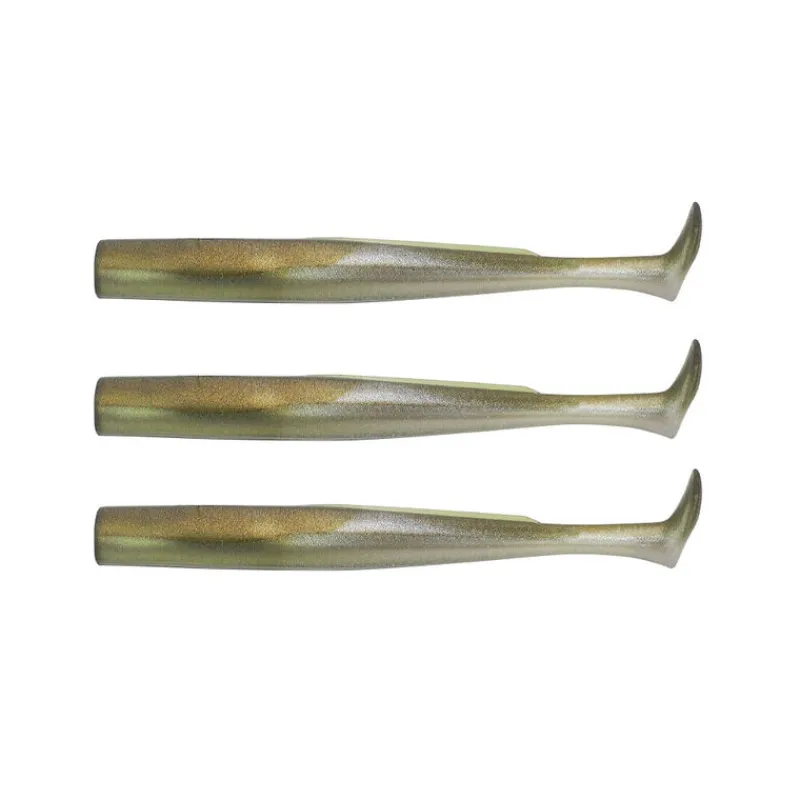 Pêche Aux Leurres|Leurres - FIIISH 3 corps crazy paddle tail 12cm