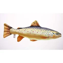 Goodies Et Idées Cadeaux - GABY Coussin Truite Fario Medium 62cm