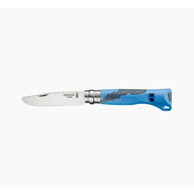 Goodies Et Idées Cadeaux|Outillages Et Accessoires - OPINEL Couteau N°07 Outdoor Junior Bleu