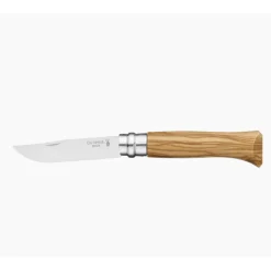 Outillages Et Accessoires|Goodies Et Idées Cadeaux - OPINEL Couteau Plumier n°08 Olivier + Étui