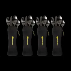 Bivouac/Confort - RIDGE MONKEY Couverts DLX Cutlery Set Four Pack