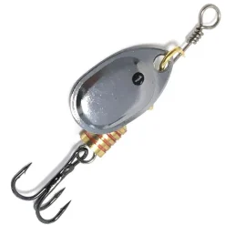 Leurres À Truite|Découverte Pêche Du Carnassier - BZONE Cuillère Tournante Runner Spin Silver