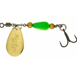 Leurres À Truite|Leurres - DAIWA Cuillère Tournante SilverCreek Spinner Gold/Chart Dots