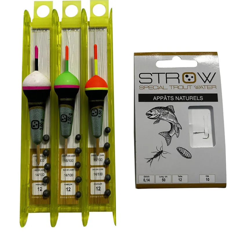 Lignes Et Accessoires De Montage - STROW différents kit de lignes montées