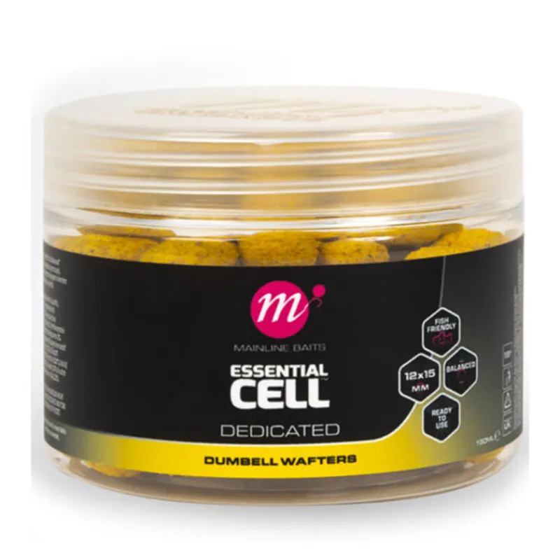 Appâts Et Fabrication - MAINLINE Dumbells Wafters Essential Cell 12x15mm