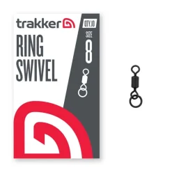 Acc.Montages/Hameçons - TRAKKER Emerillon à anneaux Ring Swivel