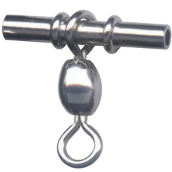 Pêche Aux Leurres|Montages / Hameçons - FLASHMER Emerillon coulisseau potence rotor palangre n°4 29kg (x5)