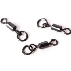 Acc.Montages/Hameçons - NASH Emerillons à anneaux carpe uni ring swivel (x10)