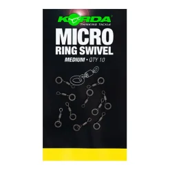 Acc.Montages/Hameçons - KORDA Emerillons micro rig ring swivel medium