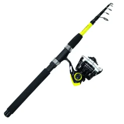 Découverte Pêche Du Carnassier|Packs Et Ensembles - BZONE Ensemble Canne Striker Telespin 210m 5-21g + Moulinet Striker Spin 2000 + Nylon