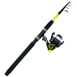 Découverte Pêche Du Carnassier|Packs Et Ensembles - BZONE Ensemble Canne Striker Telespin 240MH 10-40g + Moulinet Striker Spin 3000 + Nylon