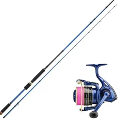 Pêche Eging|Packs Et Ensembles - SUNSET Ensemble Eging Sunsquid Sw20 2.40m, jusqu'à 25g + Moulinet Sunedge Swf 2503 FD