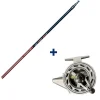 Packs & Ensembles - GARBOLINO Ensemble Canne Téléréglable 4m80 + Moulinet Capoté