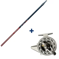 Packs & Ensembles - GARBOLINO Ensemble Canne Téléréglable 4m80 + Moulinet Capoté