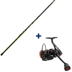 Packs & Ensembles - GARBOLINO Ensemble Canne Téléscopique 3m + Moulinet 2000
