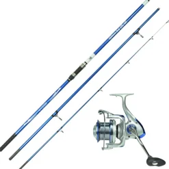 Surfcasting|Packs Et Ensembles - SASORI Ensemble surfcasting canne optimum surf ftr 4.20m + x3 surf 9000