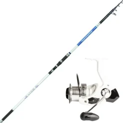 Packs Et Ensembles|Cannes - SASORI Ensemble Surfcasting canne télescopique 4m20 + moulinet 5000