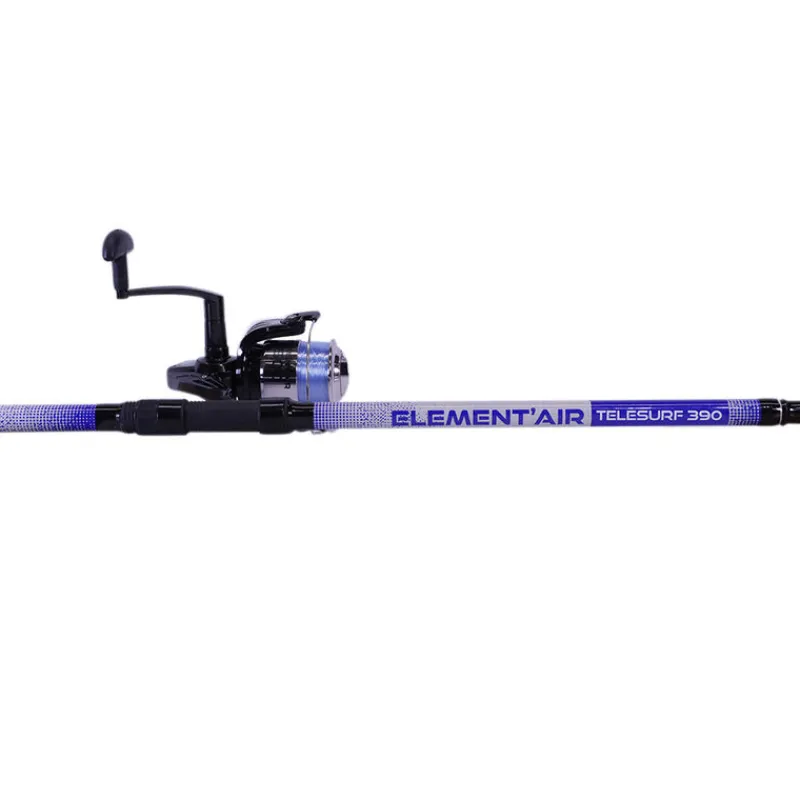 Surfcasting|Cannes - SASORI Ensemble Surfcasting Télescopique Element'air Telesurf 3.90m, 80-150g