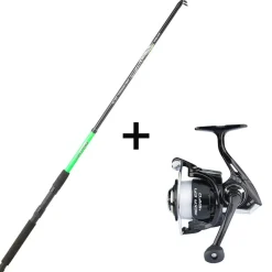 Packs Et Ensembles - SERT Ensemble Télescopique Fish Instinct Energy Telespin 2.70m, 40-80g + Moulinet Meka Efi 4000Fd