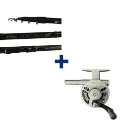 Packs & Ensembles - PACIFIC PECHE Ensemble WILDER ADJUST FE350 5-15G + MOULINET OPTIMA XS TR65