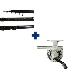 Packs & Ensembles - PACIFIC PECHE Ensemble WILDER ADJUST FE410 5-15G + MOULINET OPTIMA XS TR65