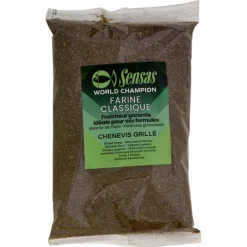 Appâts / Amorces - SENSAS Farine Chenevis Grillé 700gr