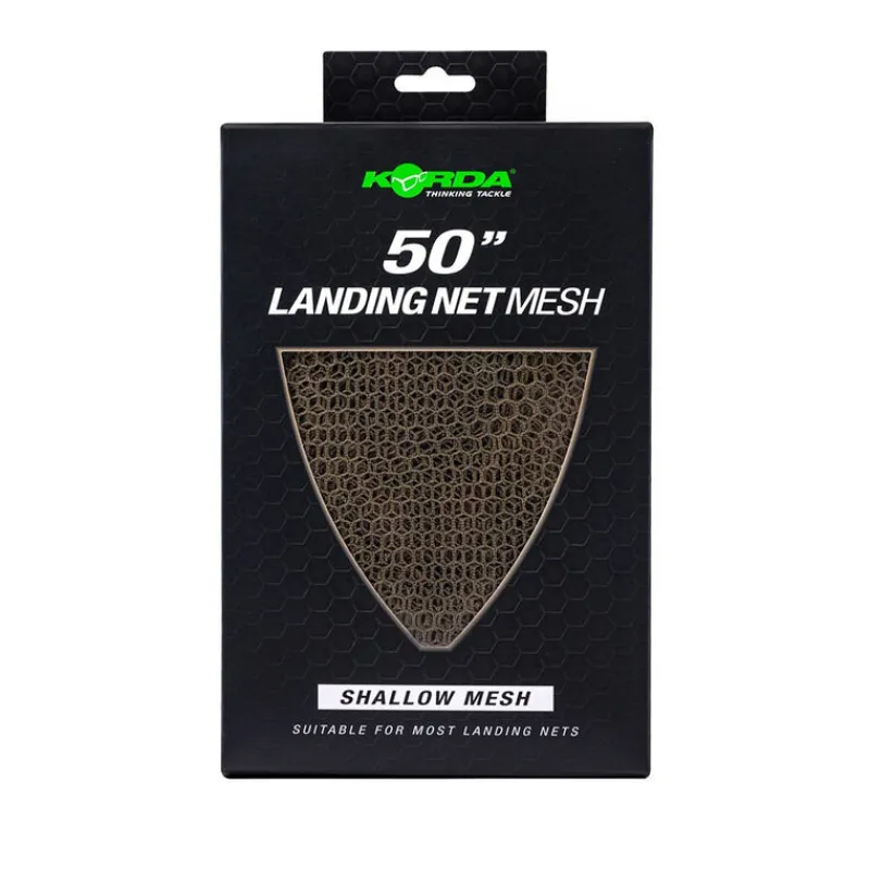 No Kill - KORDA Filet épuisette Landing Net Mesh | 50in Shallow