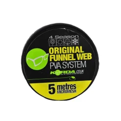 Amorçage/Propulsion - KORDA Filet soluble carpe funnel web micromesh (5m)