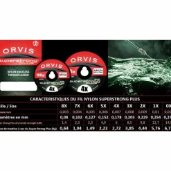 Filaments - ORVIS Fil nylon mouche super strong plus (30 m)