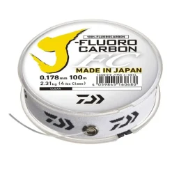 Tresses, Nylons, Fluorocarbones|Tresses, Nylons, Fluorocarbones - DAIWA Fluorocarbone J-Fluorocarbon 100m