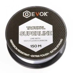 Tresses, Nylons, Fluorocarbones|Tresses, Nylons, Fluorocarbones - EVOK Fluorocarbone Tactikal Super Line 150m