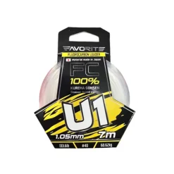 Tresses, Nylons, Fluorocarbones - FAVORITE Fluorocarbone X Seaguar U1 7m