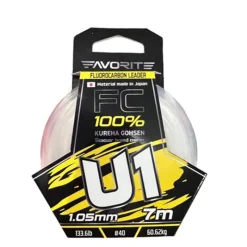 Tresses, Nylons, Fluorocarbones - FAVORITE Fluorocarbone X Seaguar U1 10m