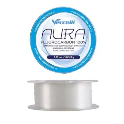 Surfcasting|Tresses, Nylons, Fluorocarbones - VERCELLI Fluorocarbone Aura 100m